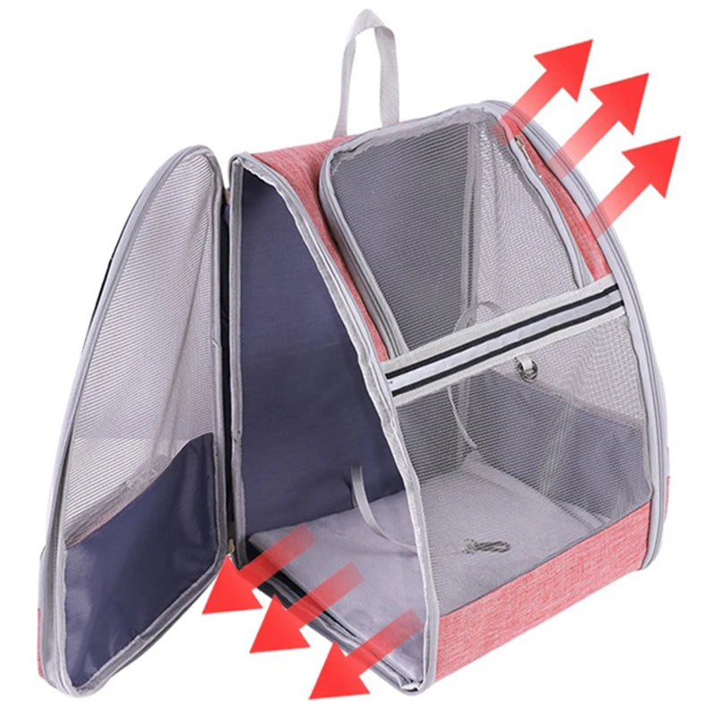 Breathable Cat Carrier Bag, Summer, Portable.