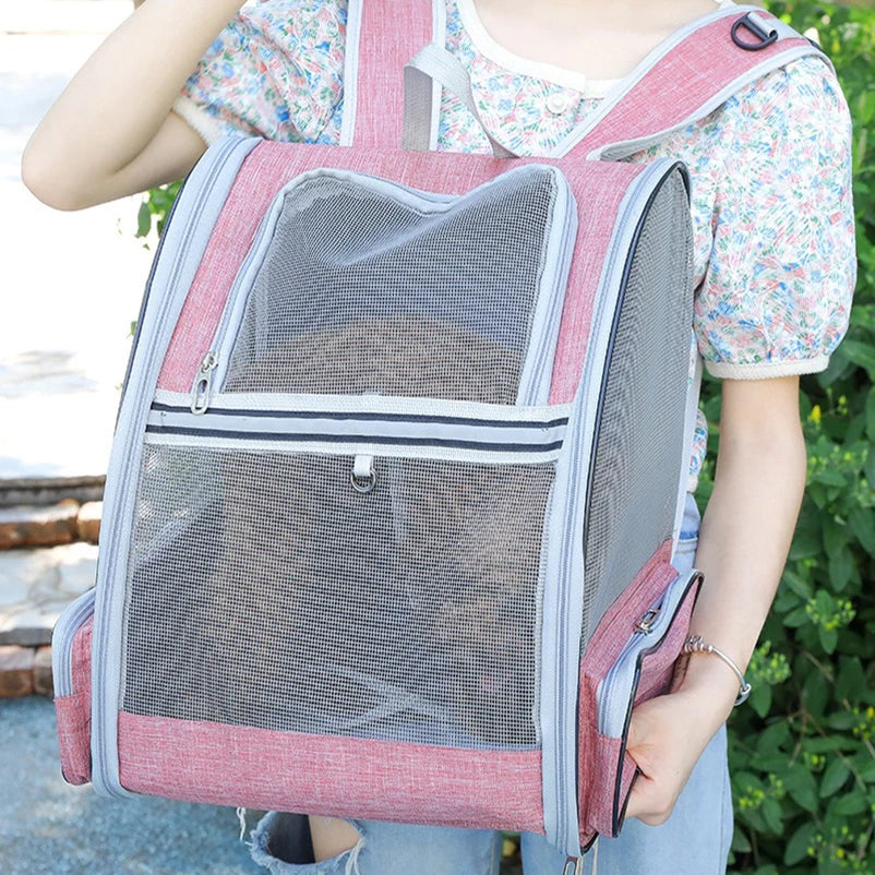 Breathable Cat Carrier Bag, Summer, Portable.