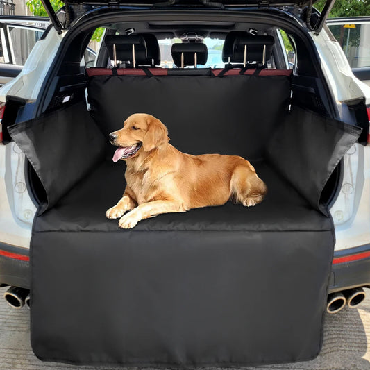 Waterproof Dog Car Seat Cover - 600D Oxford Cloth Pet Travel Carrier & SUV Cargo Liner