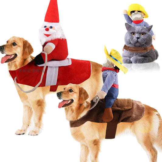 Dog Costume, Cowboy Costume, Pet Costume, Halloween Costume.