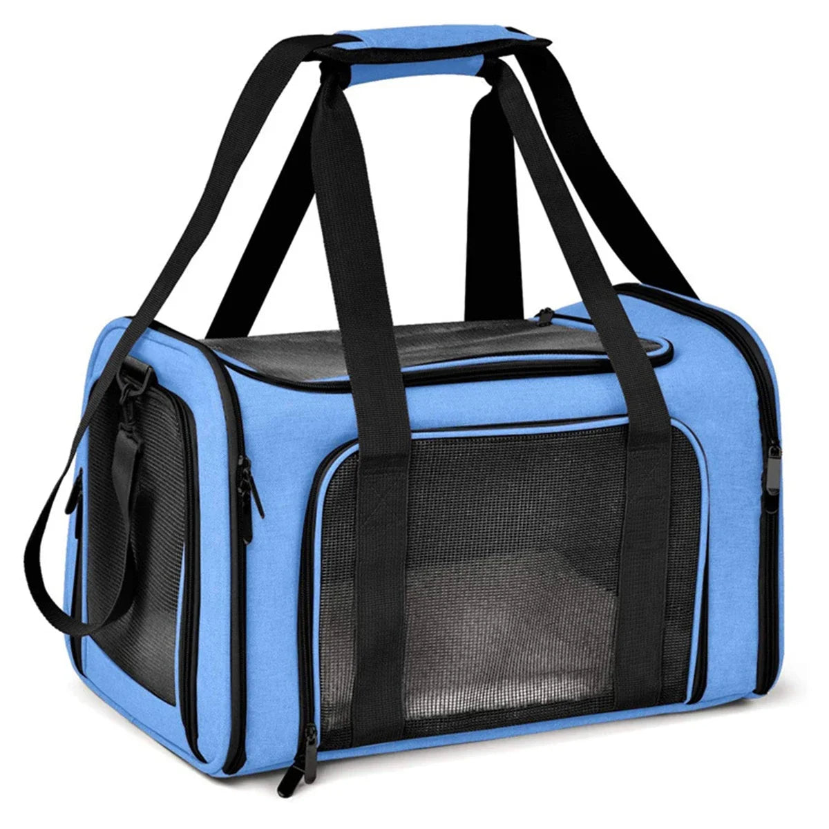 Breathable Mesh Shoulder Bag for Pets.