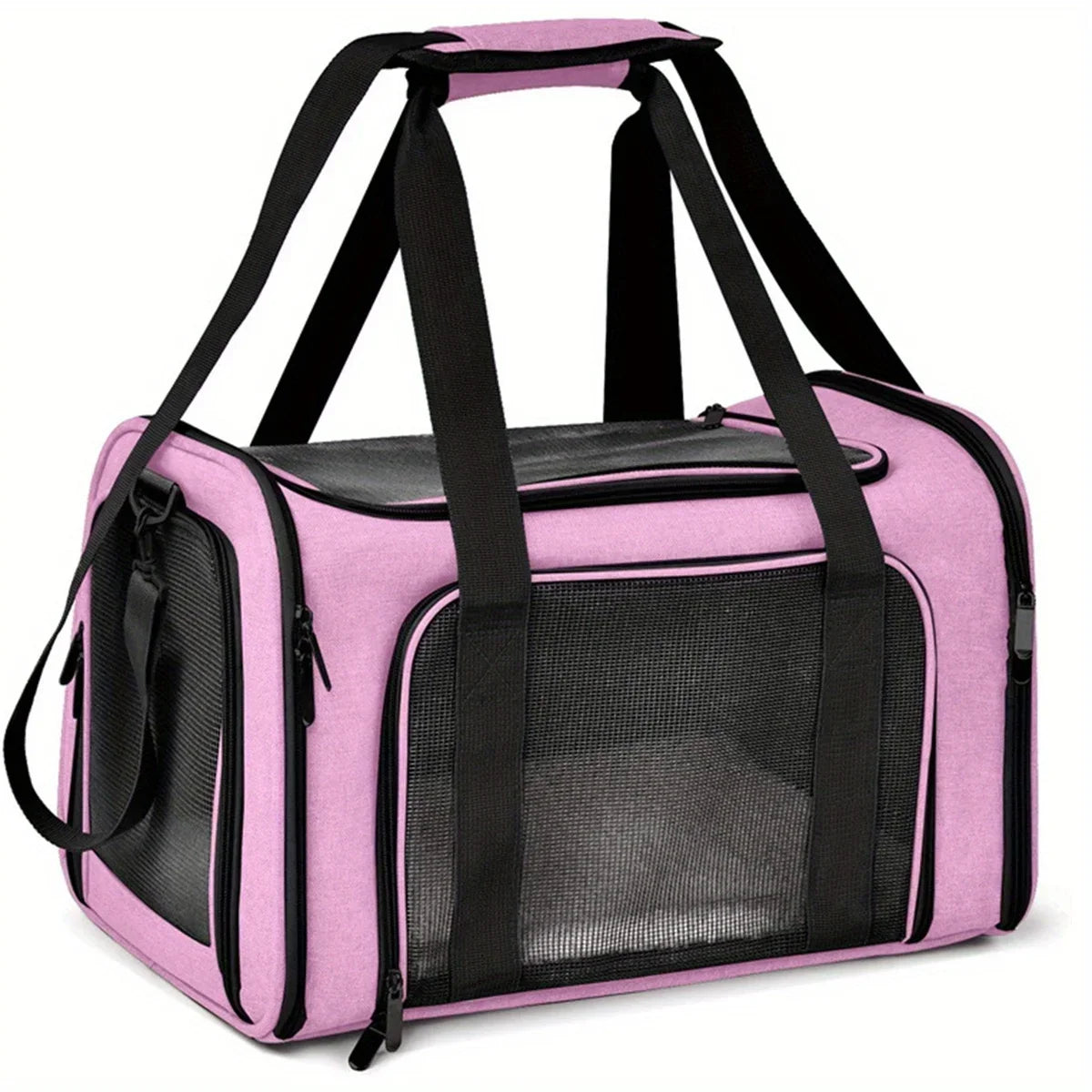 Breathable Mesh Shoulder Bag for Pets.